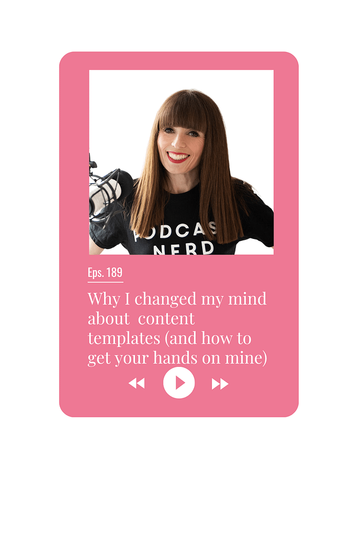 Why I changed my mind about content templates (and how to get your hands on mine)