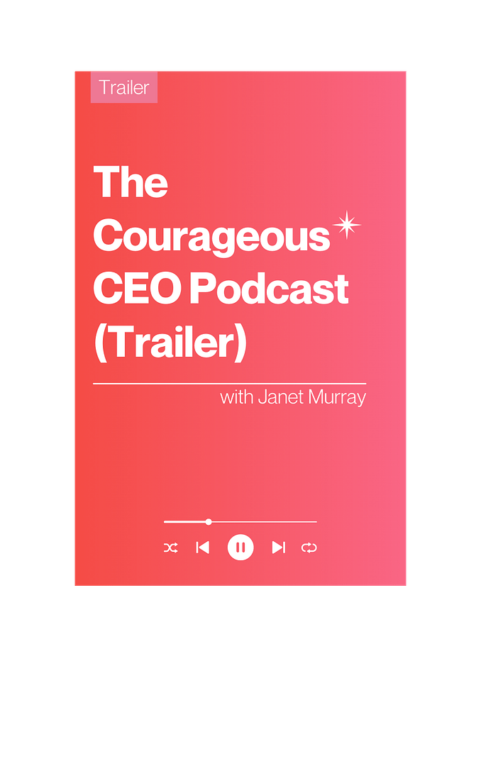 The Courageous CEO podcast, trailer